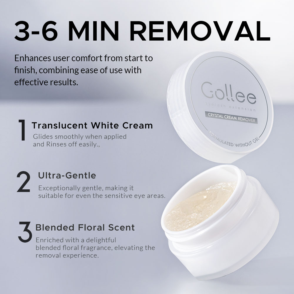 Gollee 5/10 PCS Krim Penghilan - Eyelash Extension Glue For Sensitive Eyes ulasan dan harga