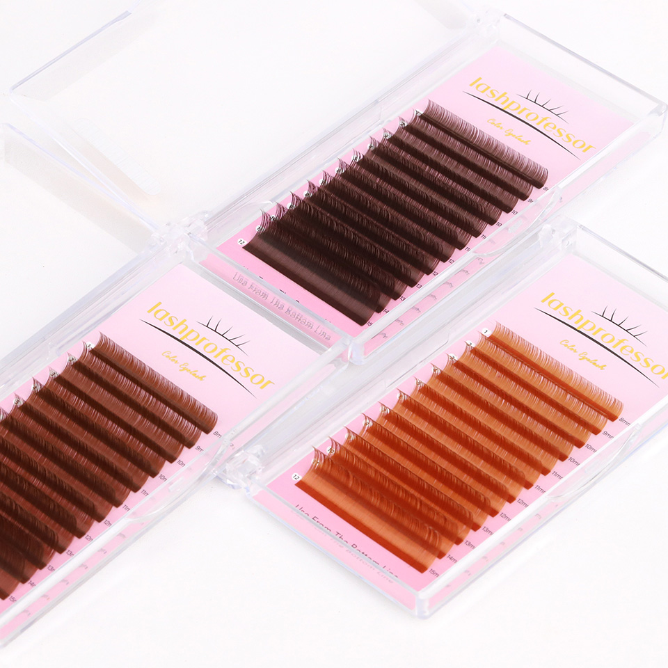 Ekstensi Bulu Mata Coklat Tua  - Lash Tile Palette ulasan dan harga