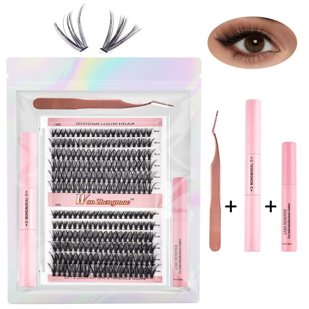 Bulu Mata Palsu Panjang 8-16mm - Eyelash Extension Cluster ulasan dan harga
