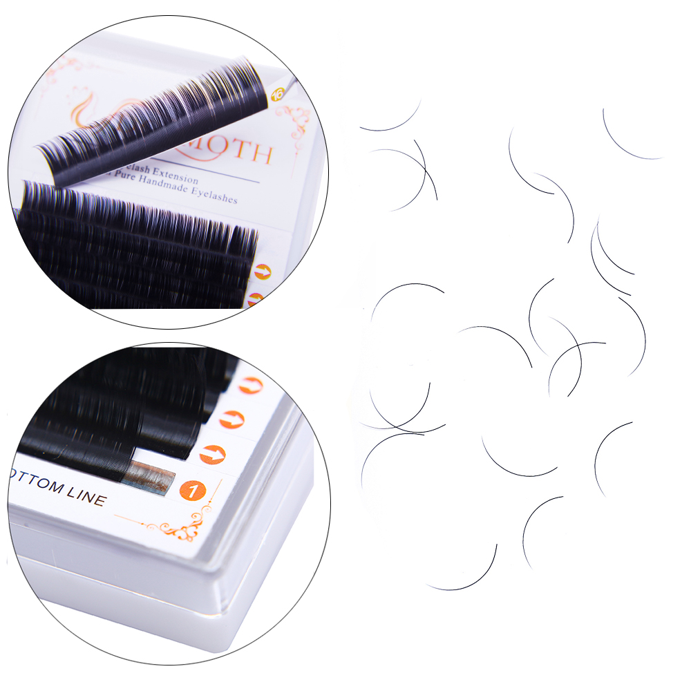 DOSMOTH 10 kotak 16 baris 7-16 - Eyelash Extension For Asian Eyes ulasan dan harga