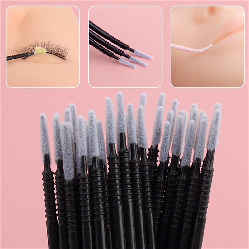 100/200/1000 Buah Ekstensi Bul - Eyelash Extension Cleaning ulasan dan harga