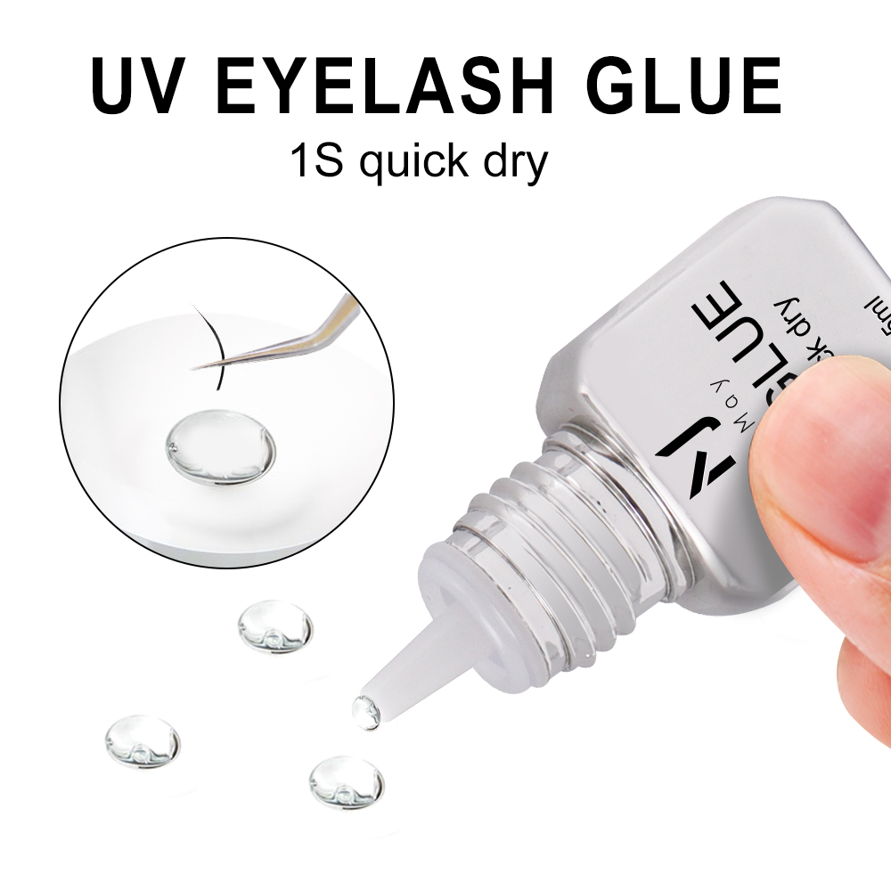JOMAY lem UV ekstensi bulu mat - Eyelash Extension Glue For Sensitive Eyes ulasan dan harga