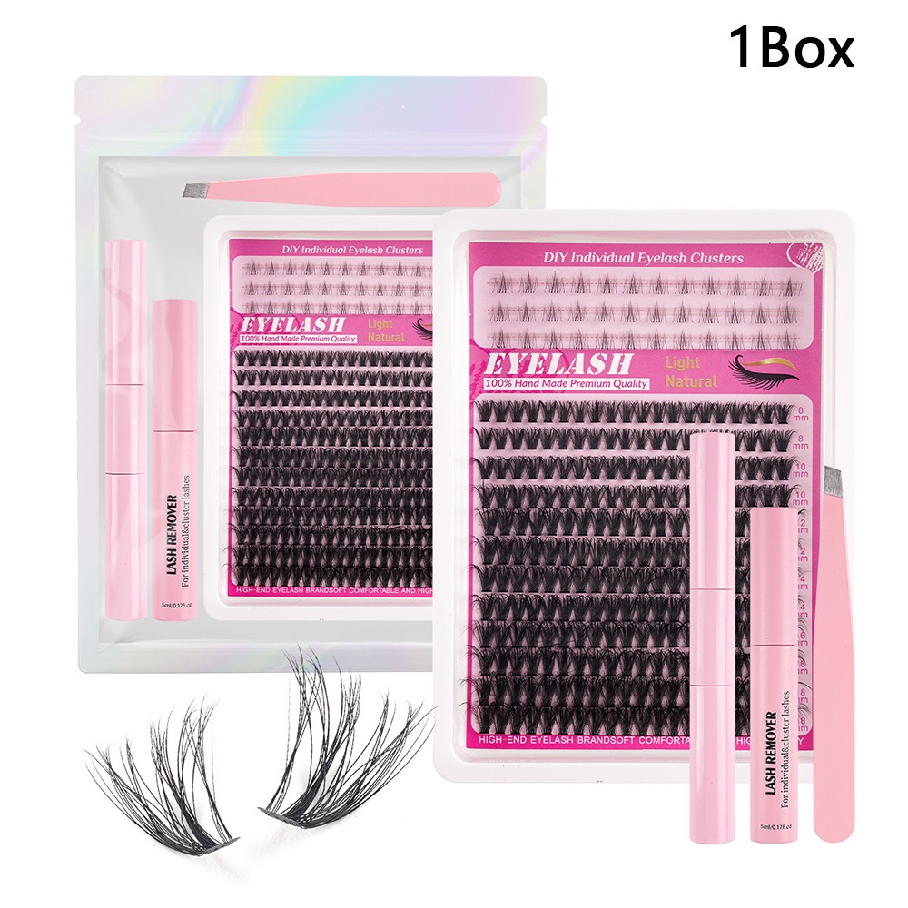 Bulu Mata Palsu Panjang 8-18mm - Eyelash Extension Cluster ulasan dan harga
