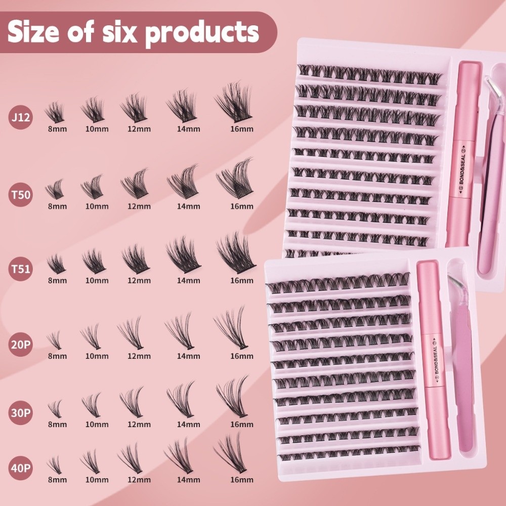 Bulu Mata Palsu Berkualitas Ti - Eyelash Extension Wispy Look ulasan dan harga