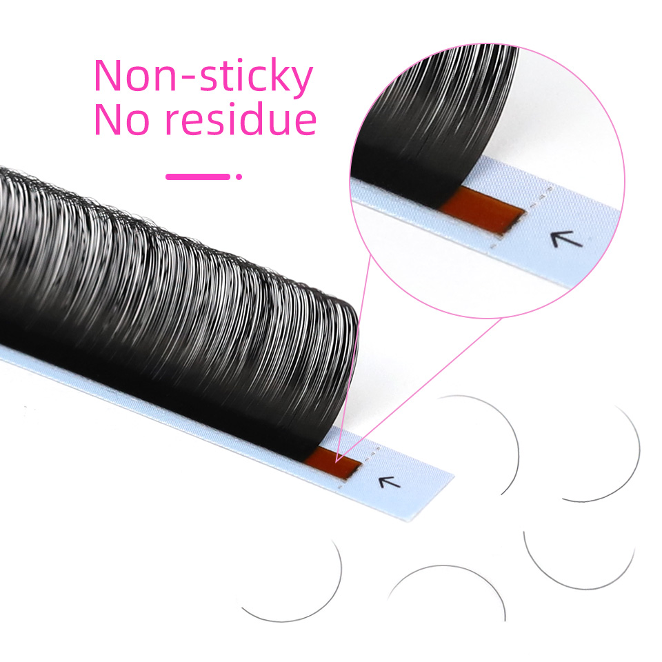 RUJADE 5 kasus/Lot ekstensi bu - Eyelash Extension For Asian Eyes ulasan dan harga