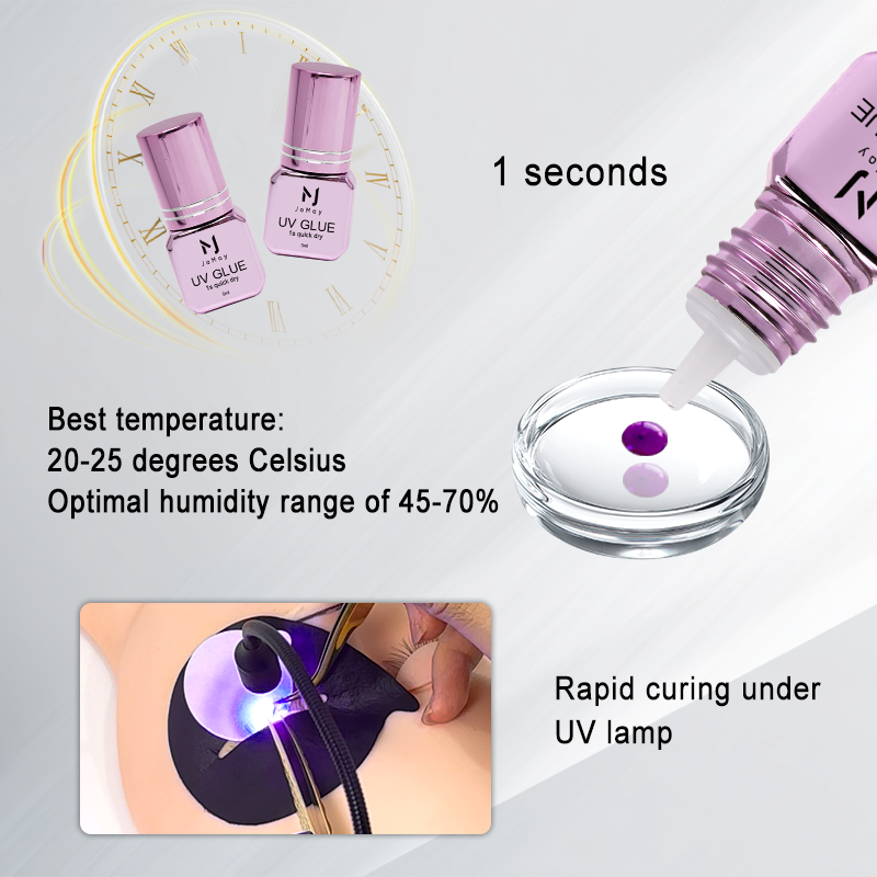 JOMAY 3 Botol Lem Ekstensi Bul - Eyelash Extension Glue For Sensitive Eyes ulasan dan harga